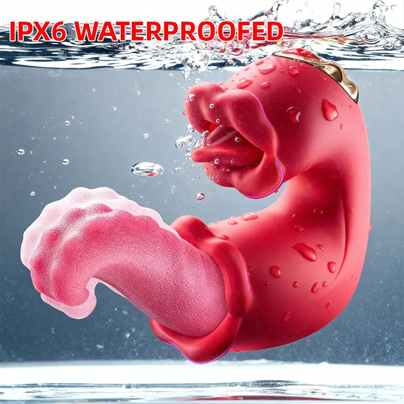 Rose Tongue Clit Vibrator