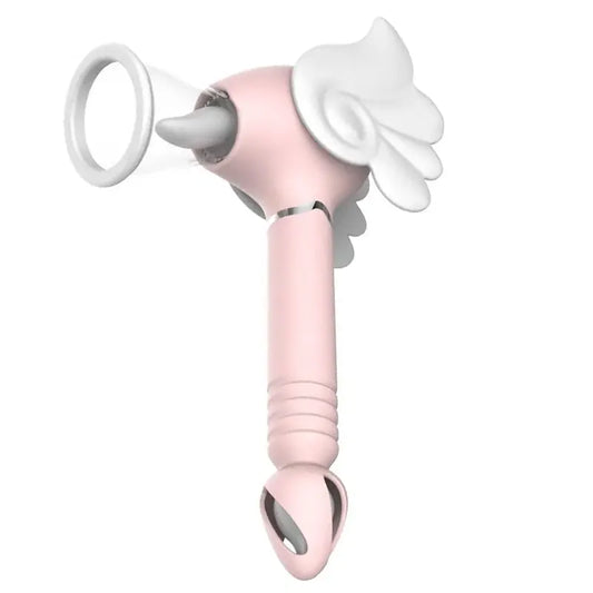 Sakura Telescopic Tongue Vibrator