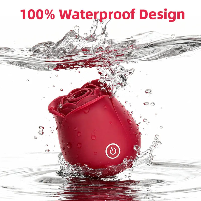 Rose Clit Suction Vibrator