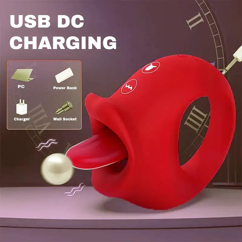 Honey Tongue Vibrating Masturbator