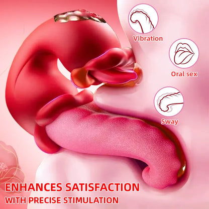 Rose Tongue Clit Vibrator