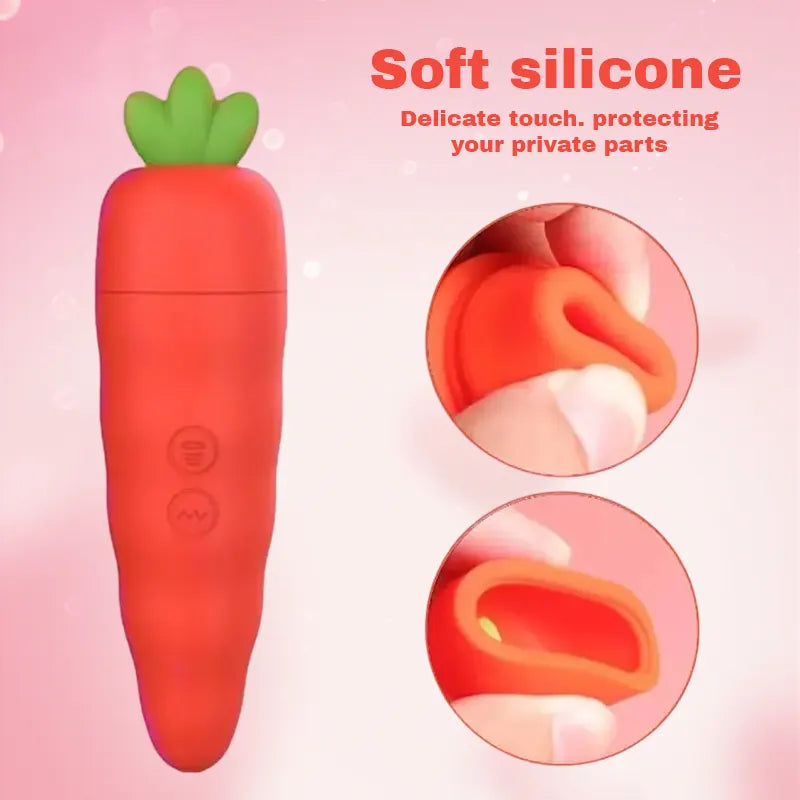 Carrot Sucking Vibrator