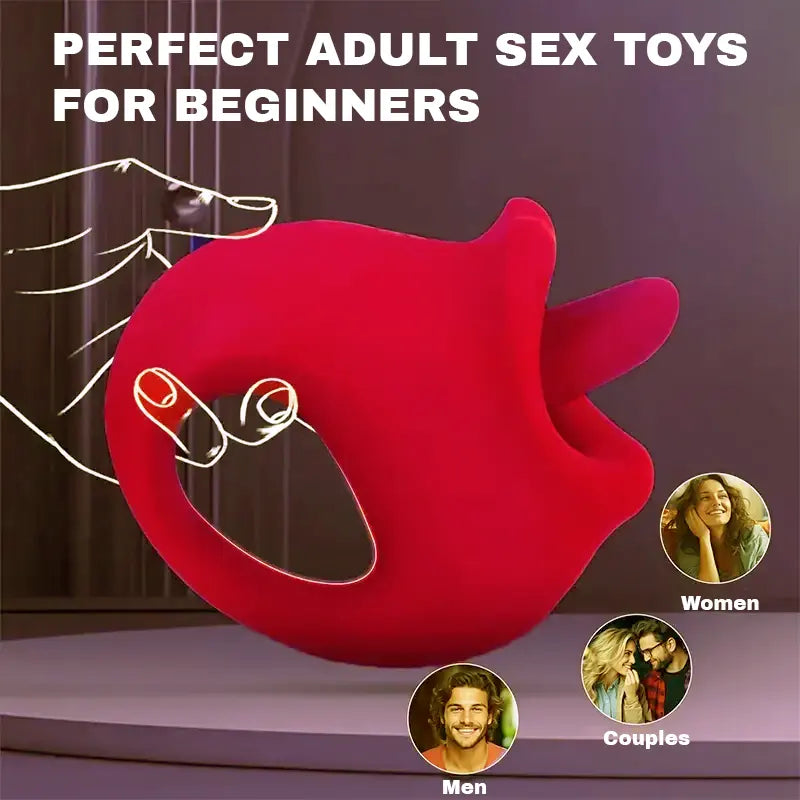 Honey Tongue Vibrating Masturbator