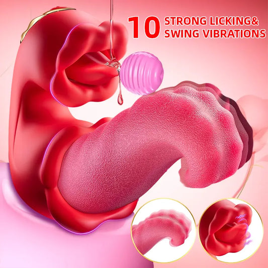 Rose Tongue Clit Vibrator