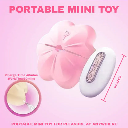 Wireless Rose Nipple Vibrator