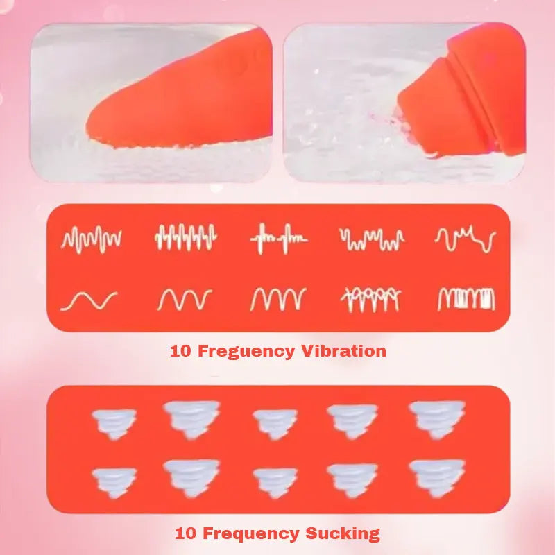 Carrot Sucking Vibrator
