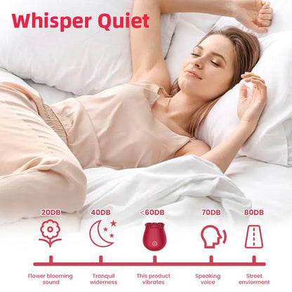 Rose Clit Suction Vibrator